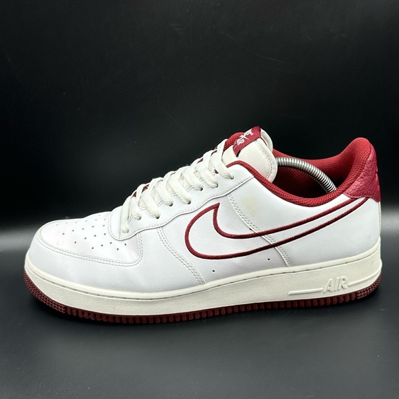 Nike‎ Air Force 1 Low 07 Leather Team Red Men’s Size 12 main image 2
